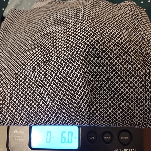 H&M Men's Geographic Button Down Dress Shirt Blue and White Size Small - Picture 8 of 8